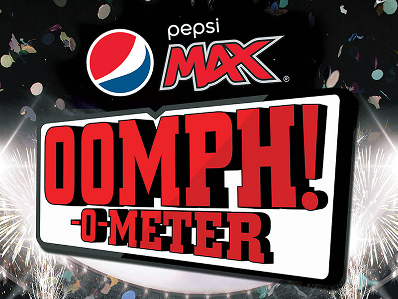Pepsi Max Oomph O Meter
