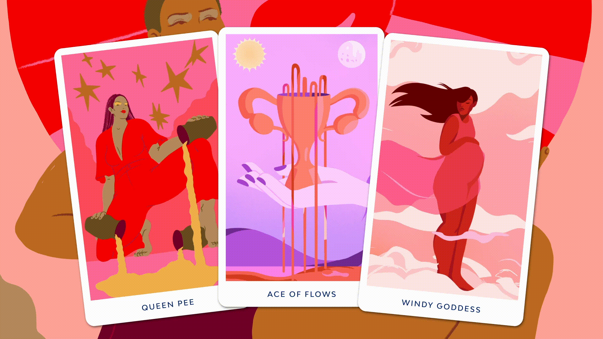 3 card Tarot Card Animated comp
